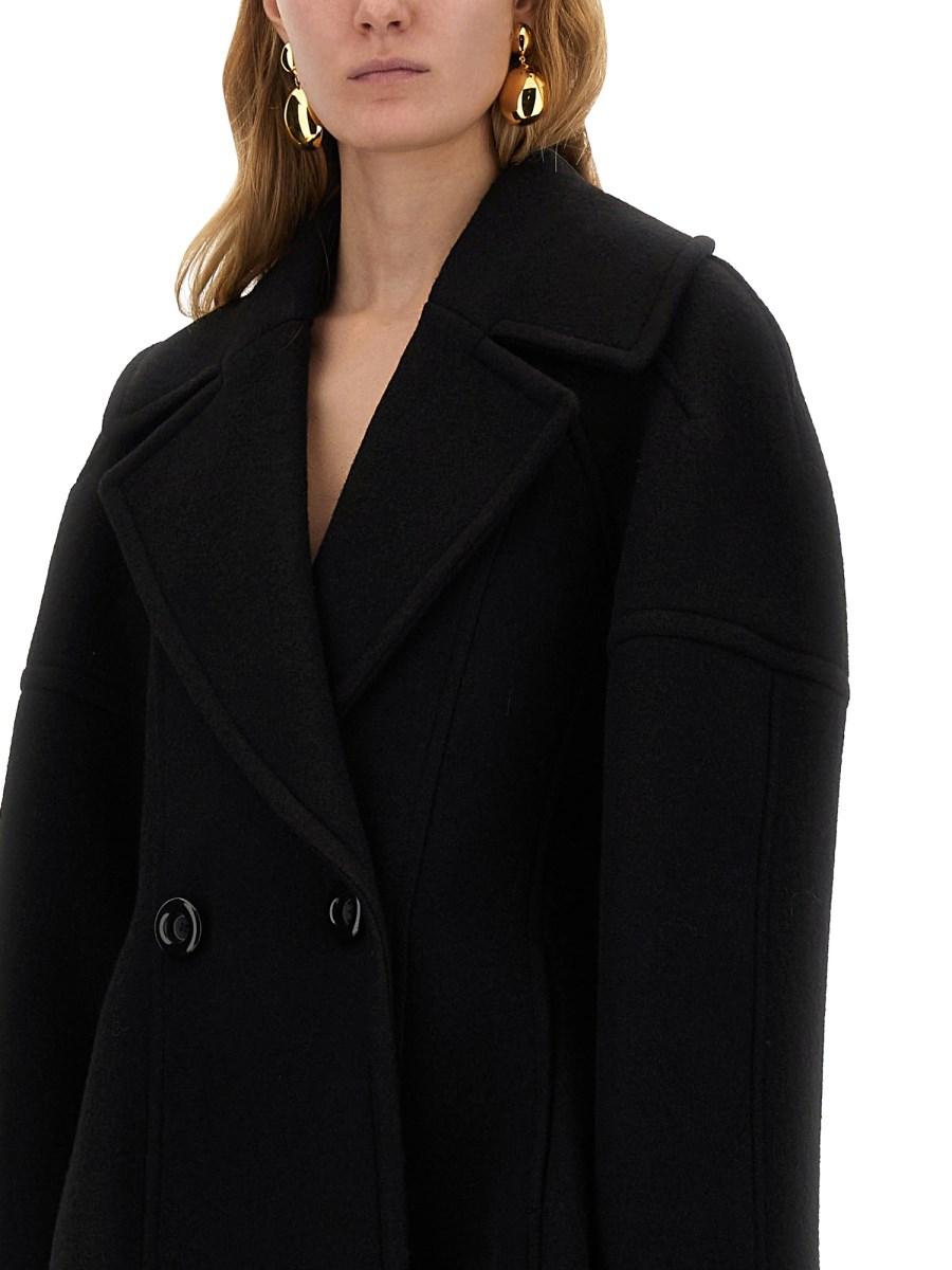 NINA RICCI CAPPOTTO A VITA STRETTA IN LANA Affare Del Giorno