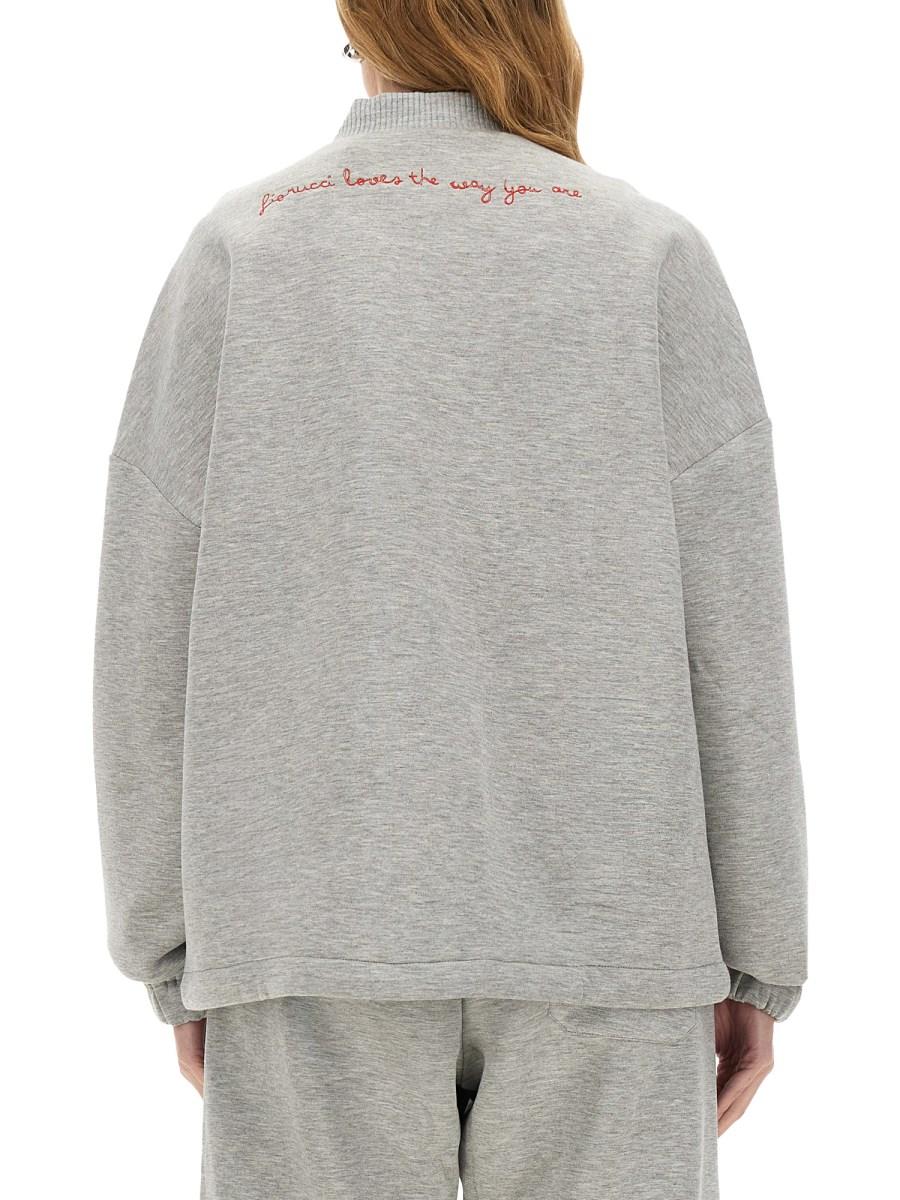 FIORUCCI FELPA CON ZIP ANGEL IN NEOPRENE Sottocosto