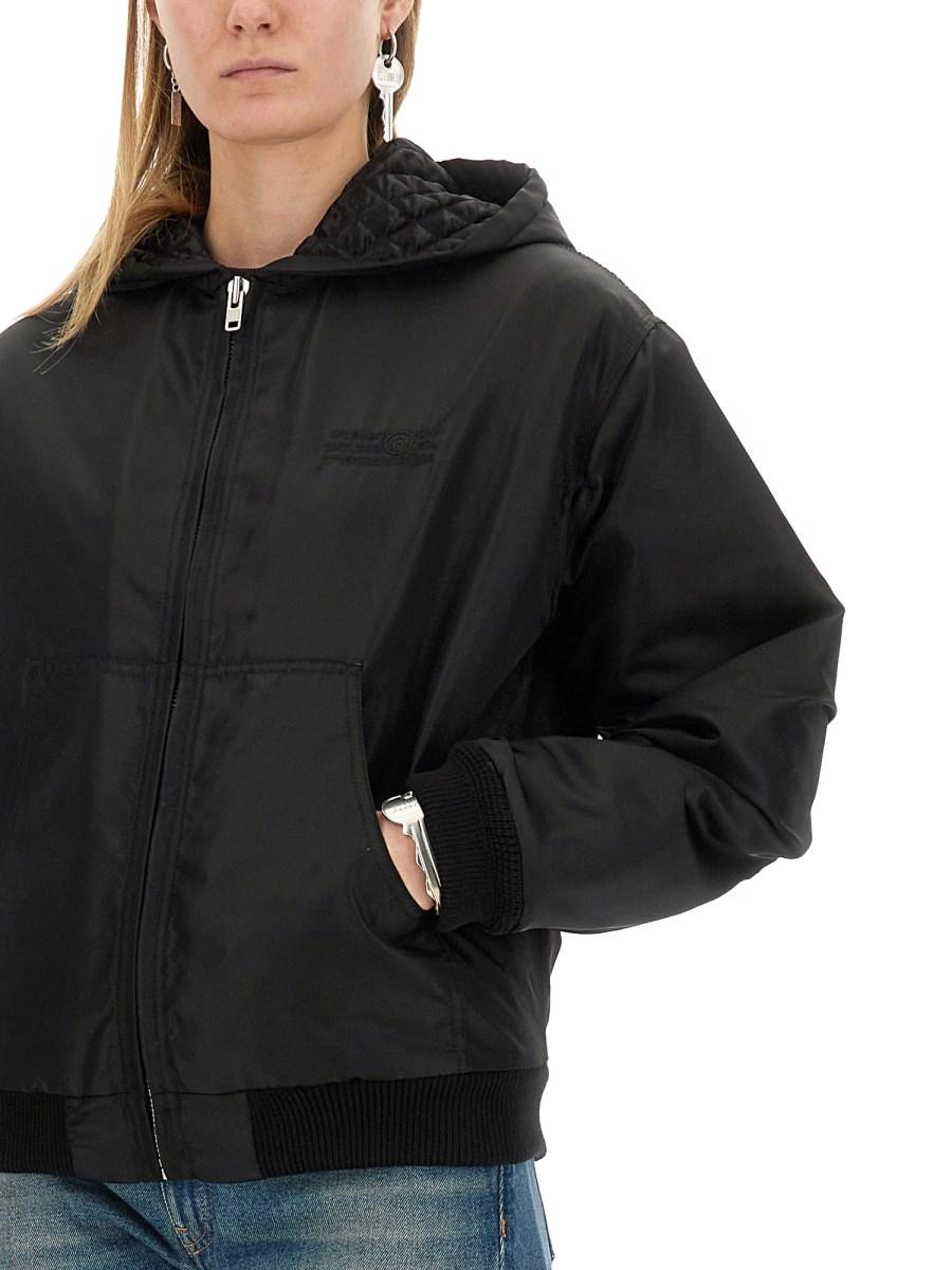 MM6 MAISON MARGIELA GIACCA CON CAPPUCCIO Presa