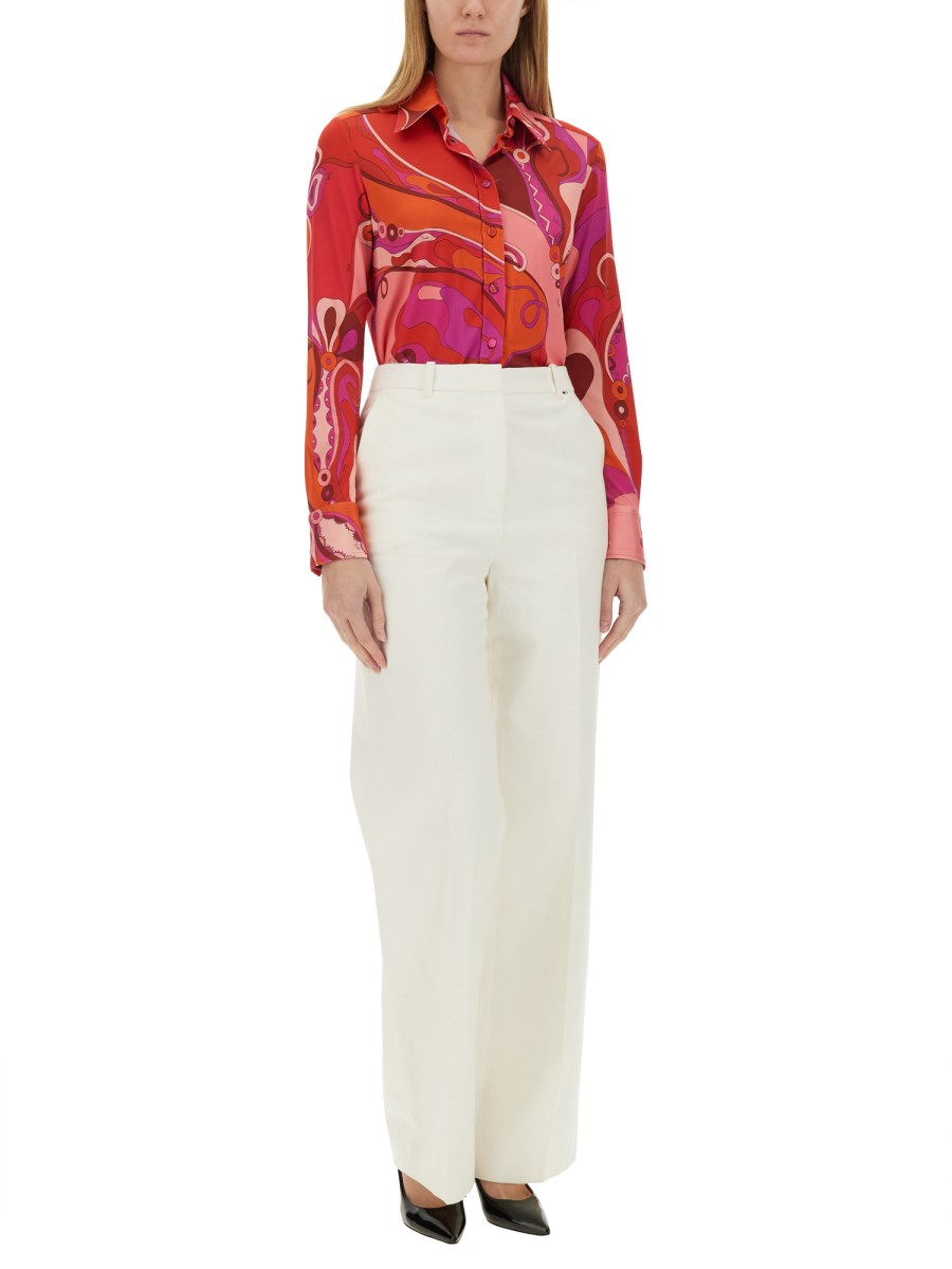 PUCCI CAMICIA CON STAMPA ORCHIDEE Saldi