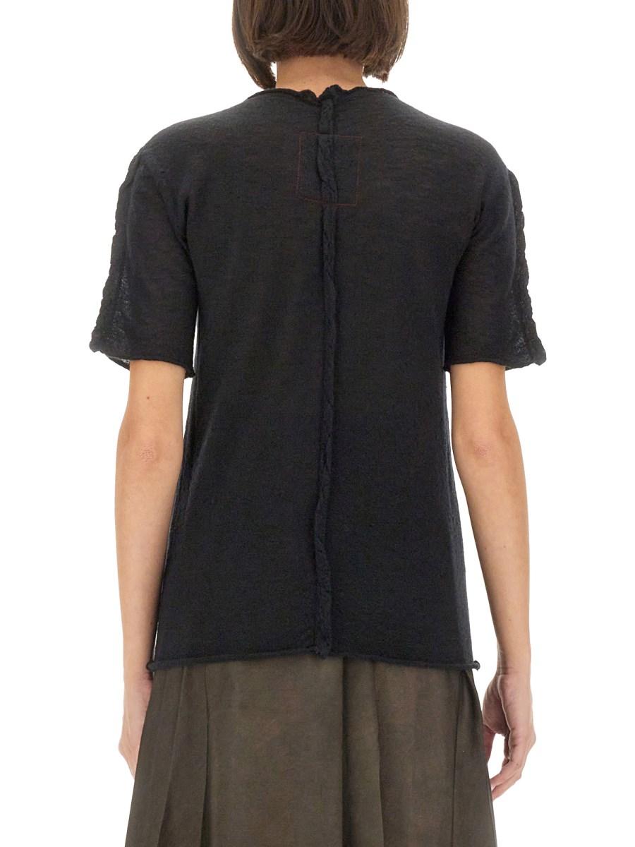 UMA WANG T-SHIRT IN CASHMERE Saldi Di Fabbrica