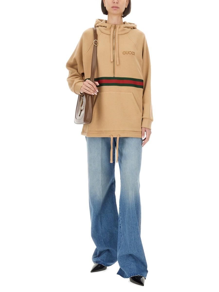 GUCCI FELPA IN JERSEY Vendita