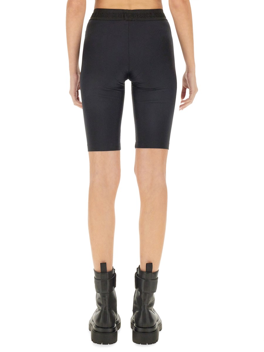 VERSACE JEANS COUTURE BERMUDA CICLISTA CON LOGO Pezzi Unici