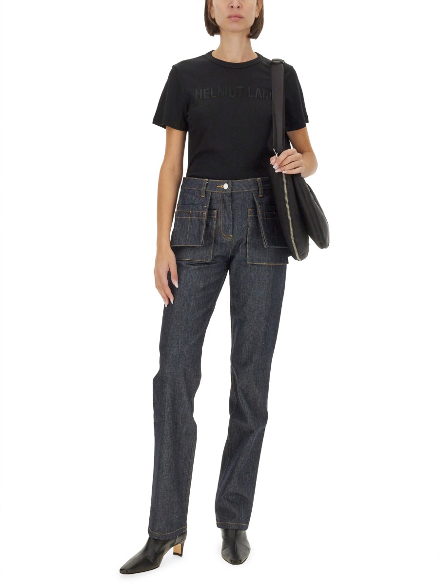HELMUT LANG T-SHIRT CON LOGO Negozi Online