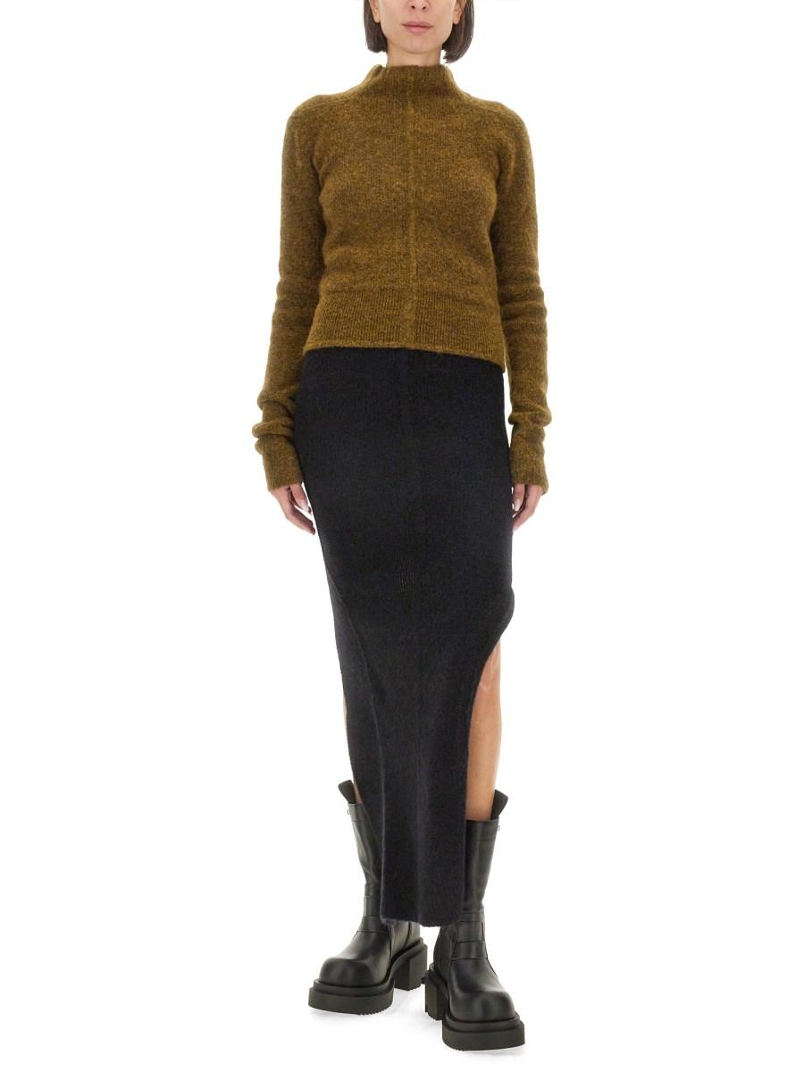 RICK OWENS MAGLIA A COLLO ALTO Sconto