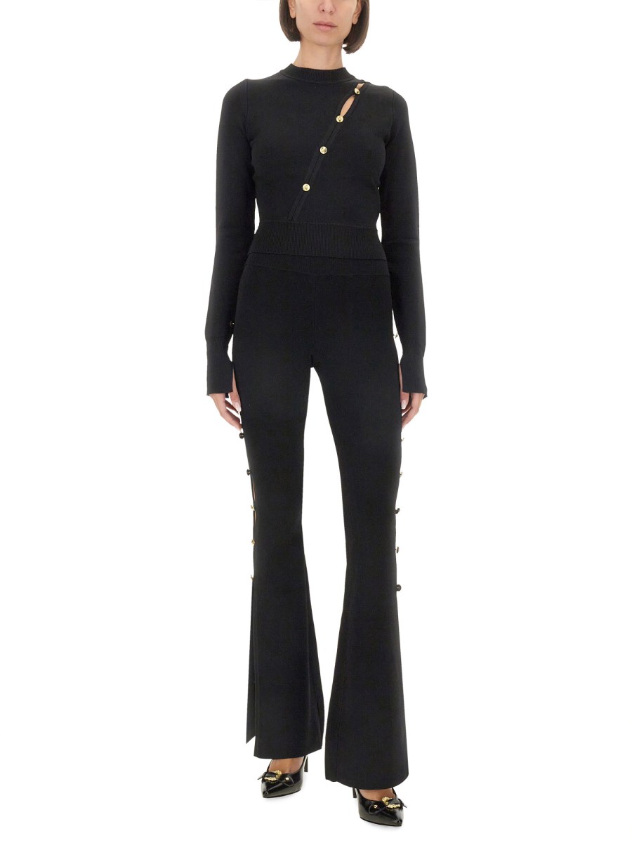 VERSACE JEANS COUTURE MAGLIA CUT OUT Online