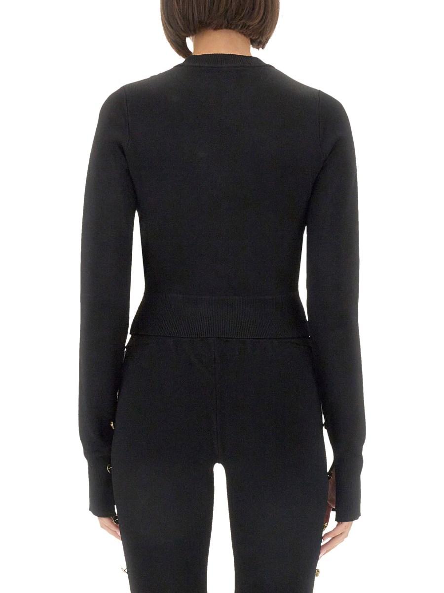 VERSACE JEANS COUTURE MAGLIA CUT OUT Online