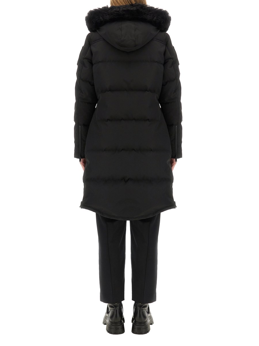 MOOSE KNUCKLES PARKA CON CAPPUCCIO IN SHEARLING Saldi Di Fabbrica