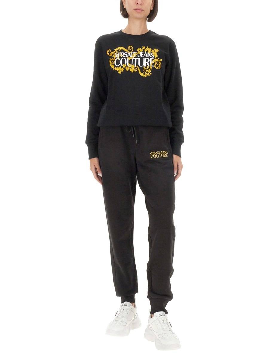 VERSACE JEANS COUTURE FELPA CON LOGO In Linea