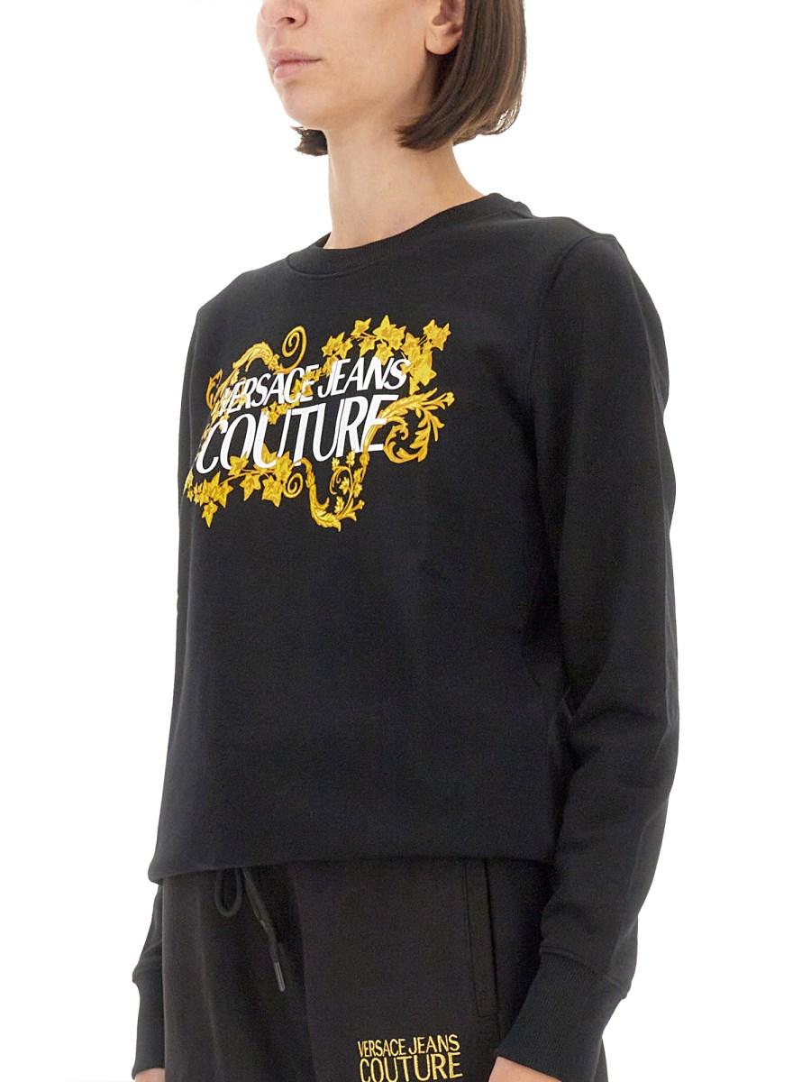 VERSACE JEANS COUTURE FELPA CON LOGO In Linea