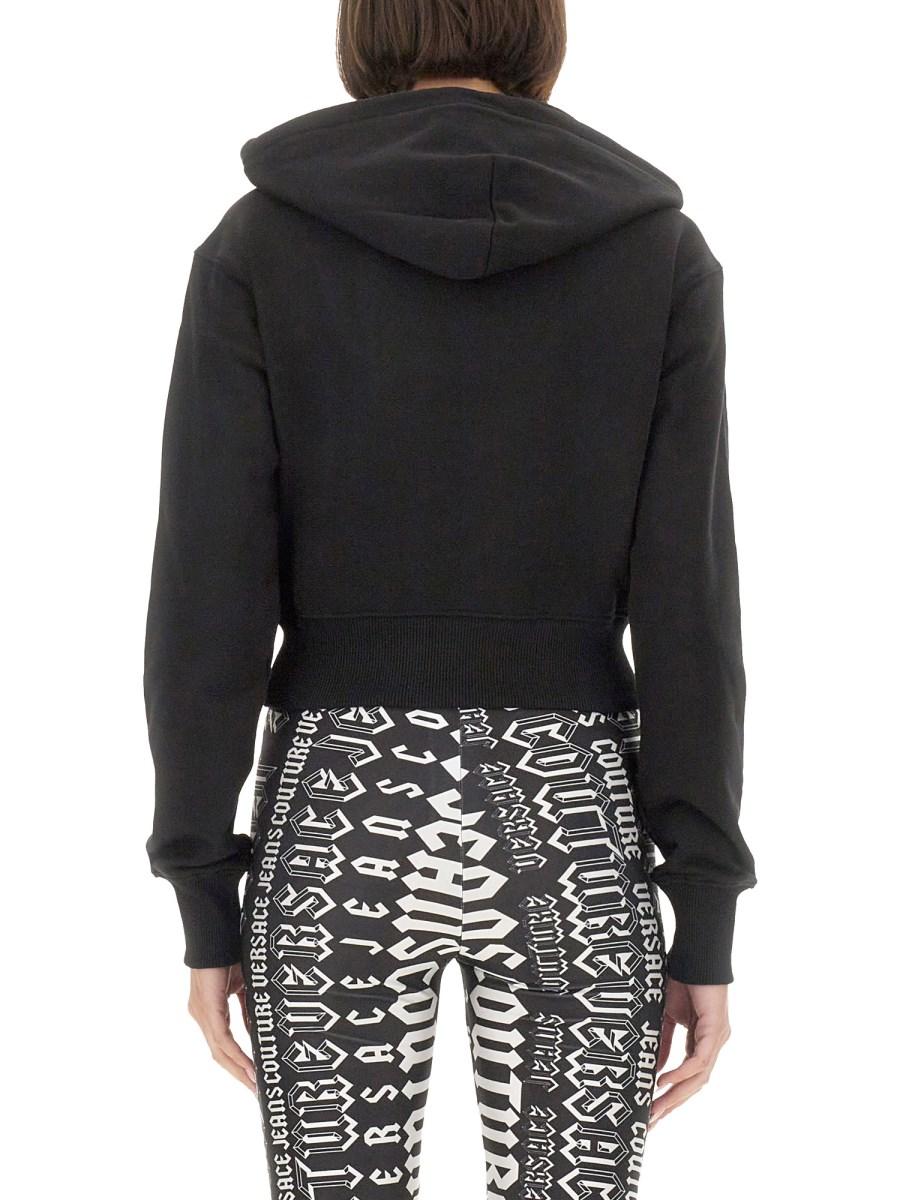 VERSACE JEANS COUTURE FELPA CON LOGO Qualità