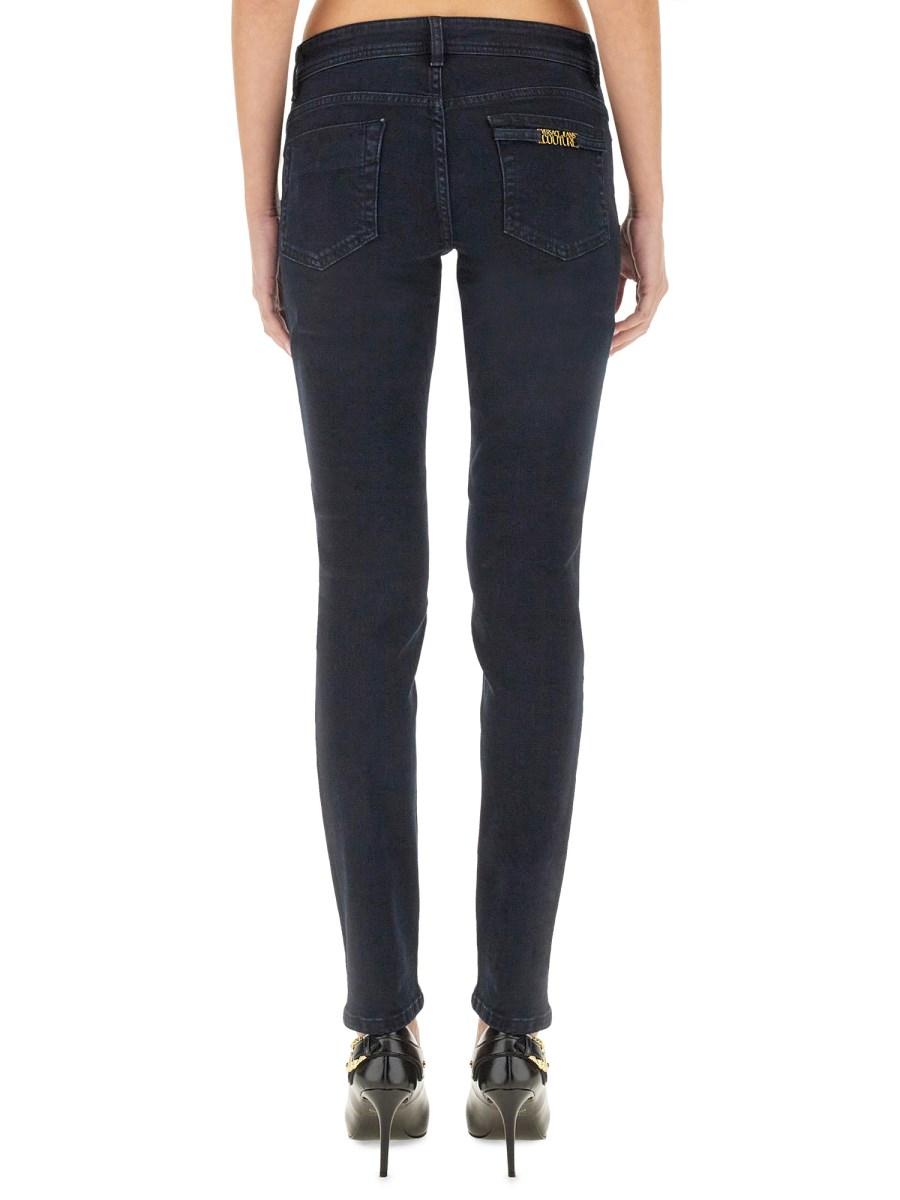 VERSACE JEANS COUTURE JEANS SLIM FIT IN DENIM DI COTONE Sottocosto