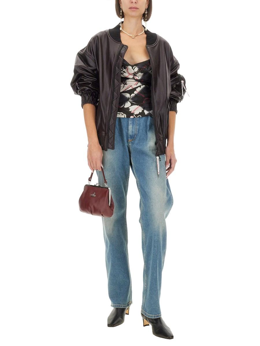 VIVIENNE WESTWOOD JEANS BAGGY IN DENIM Saldi Di Fabbrica
