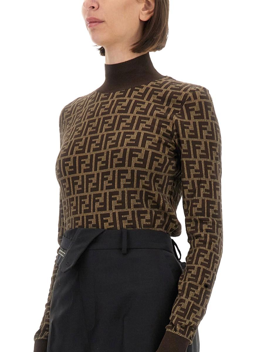 FENDI MAGLIA IN COTONE FF Negozio