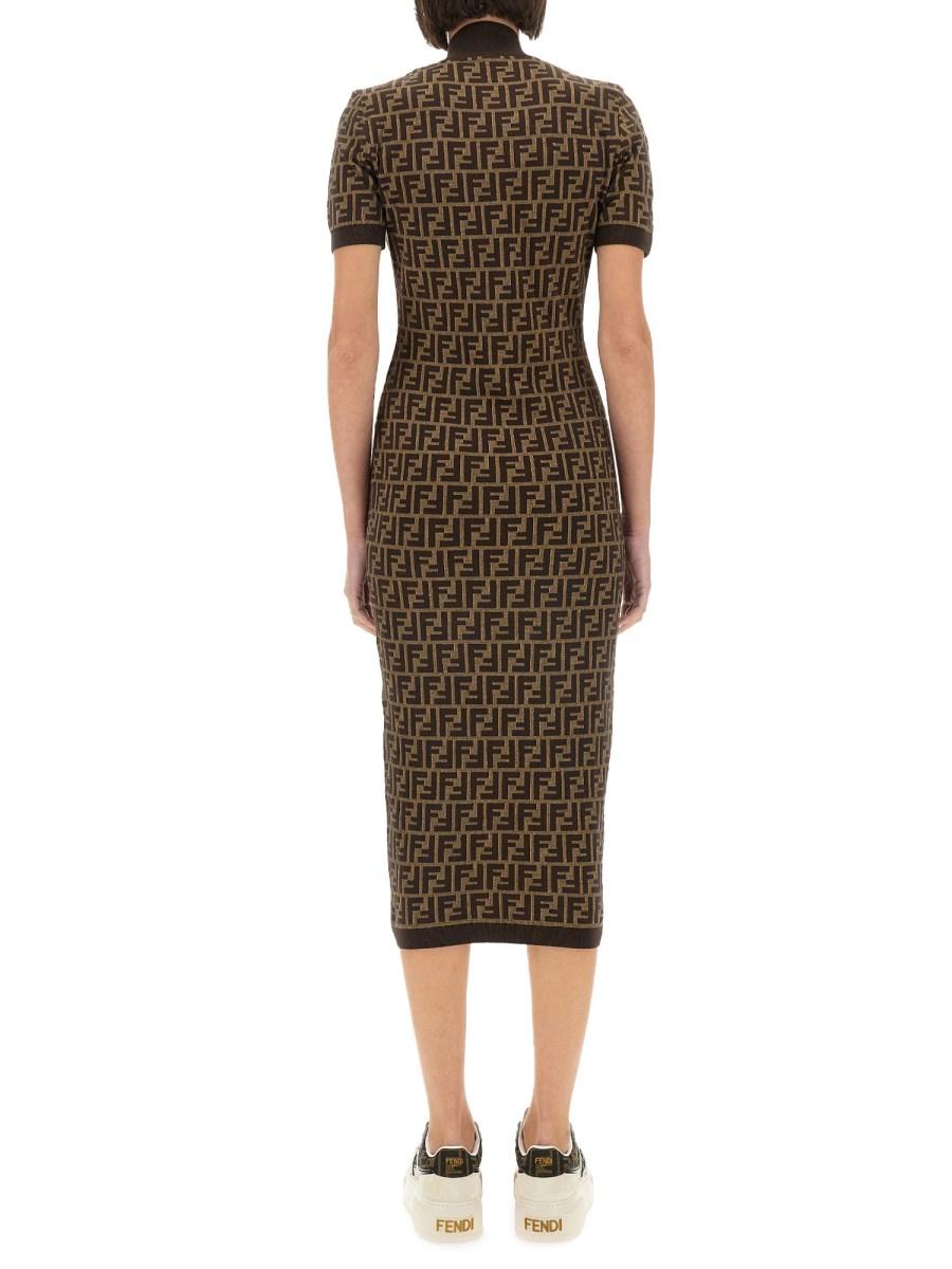 FENDI ABITO IN COTONE FF Nuova