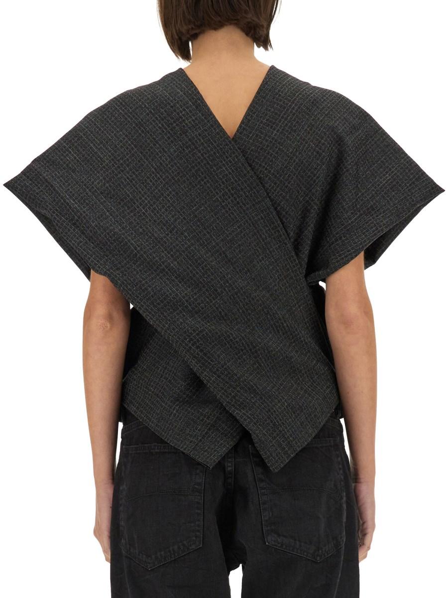 BALENCIAGA PANTA TOP SARTORIALE IN LANA Soddisfazione Garantita