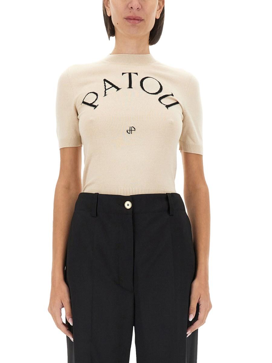PATOU MAGLIA CON LOGO
