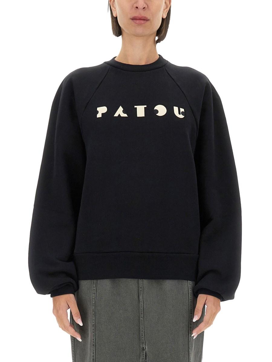 PATOU FELPA CON LOGO Grandi sconti