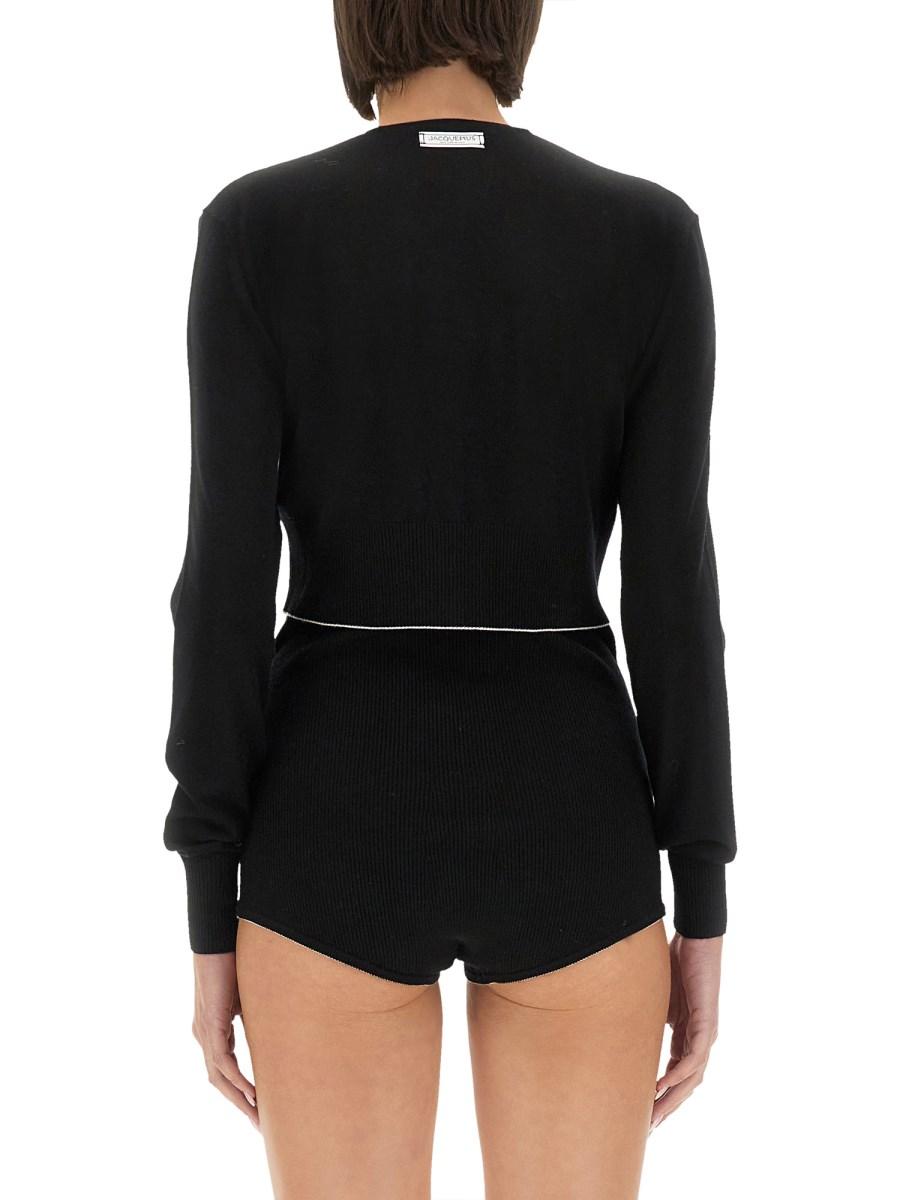 JACQUEMUS CARDIGAN LA SPIAGGIA IN LANA Bestseller