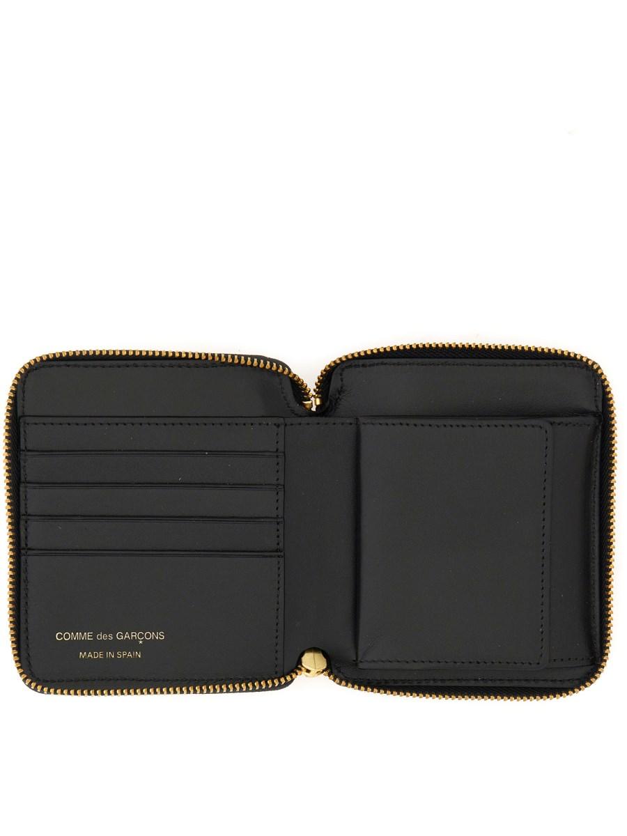 COMME DES GARCONS WALLET PORTAFOGLIO OUTSIDE POCKET LINE Offerta speciale della fabbrica