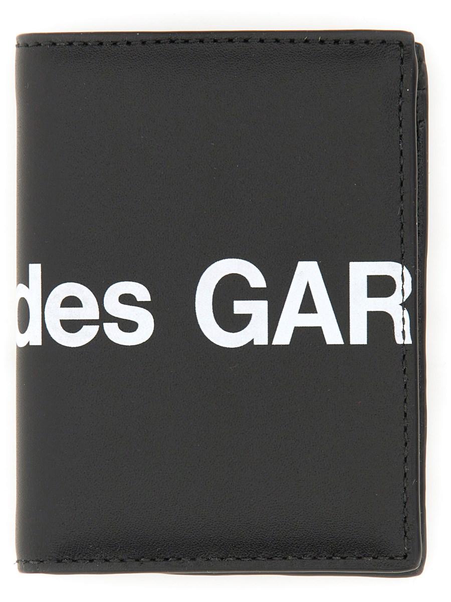 COMME DES GARCONS WALLET PORTAFOGLIO HUGE LOGO CDG Fino al 55% di sconto