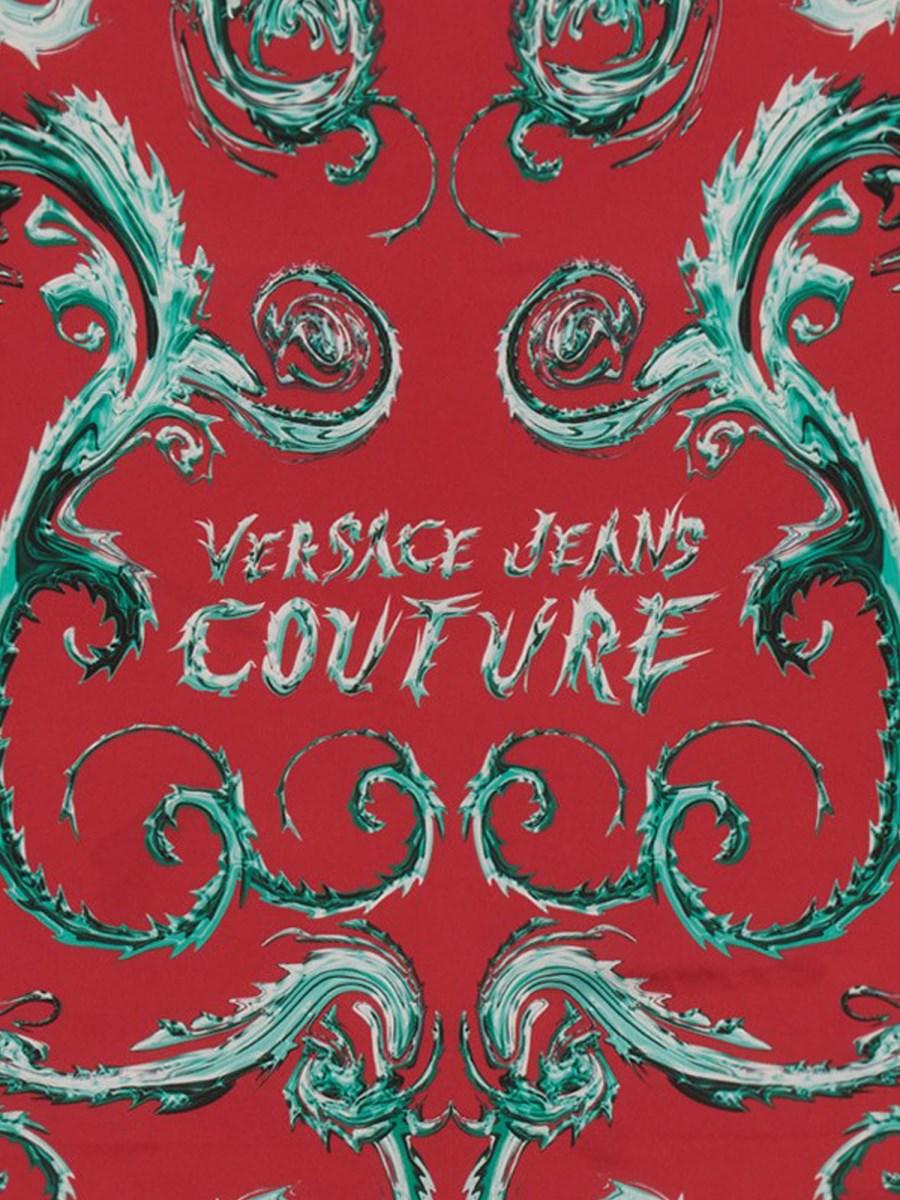 VERSACE JEANS COUTURE FOULARD IN SETA 2025