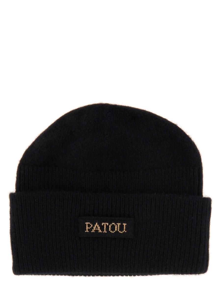 PATOU CAPPELLO BEANIE CON LOGO Moda