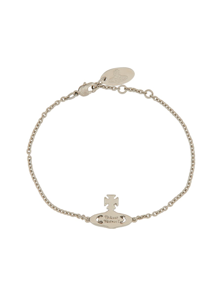 VIVIENNE WESTWOOD BRACCIALE SIMONETTA IN OTTONE Vendita calda