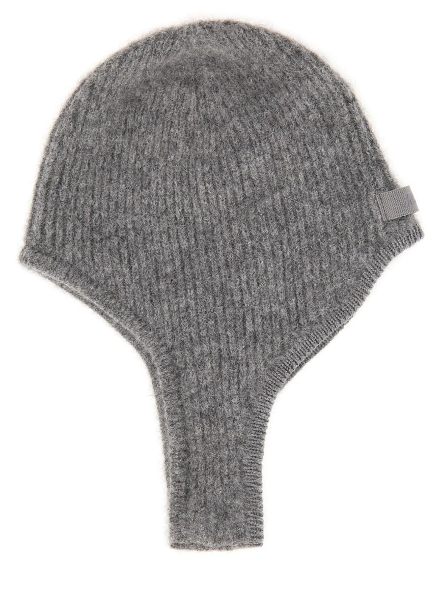 JACQUEMUS CAPPUCCIO IN ALPACA CON LOGO IN GROSGRAIN Offerta temporanea