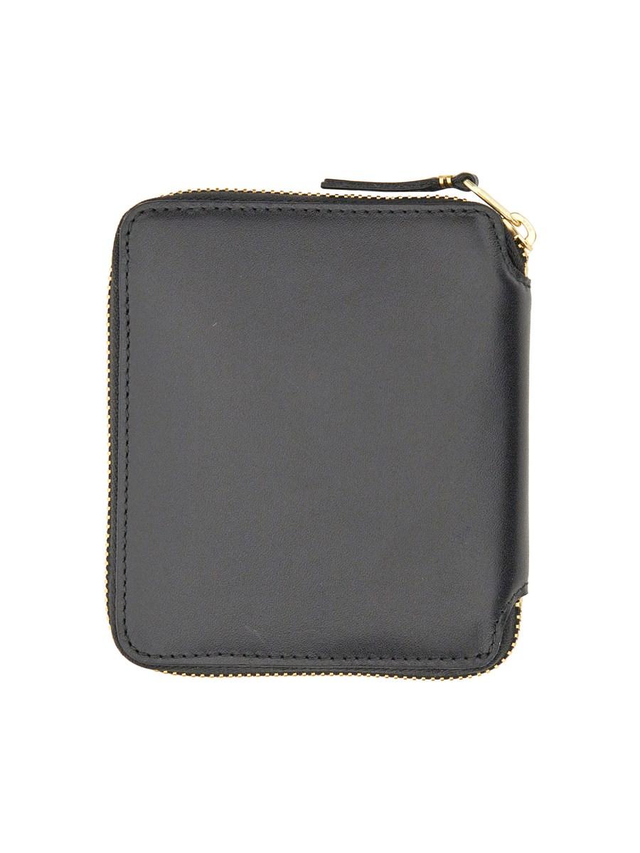 COMME DES GARCONS WALLET PORTAFOGLIO IN PELLE CON ZIP Offerte giornaliere