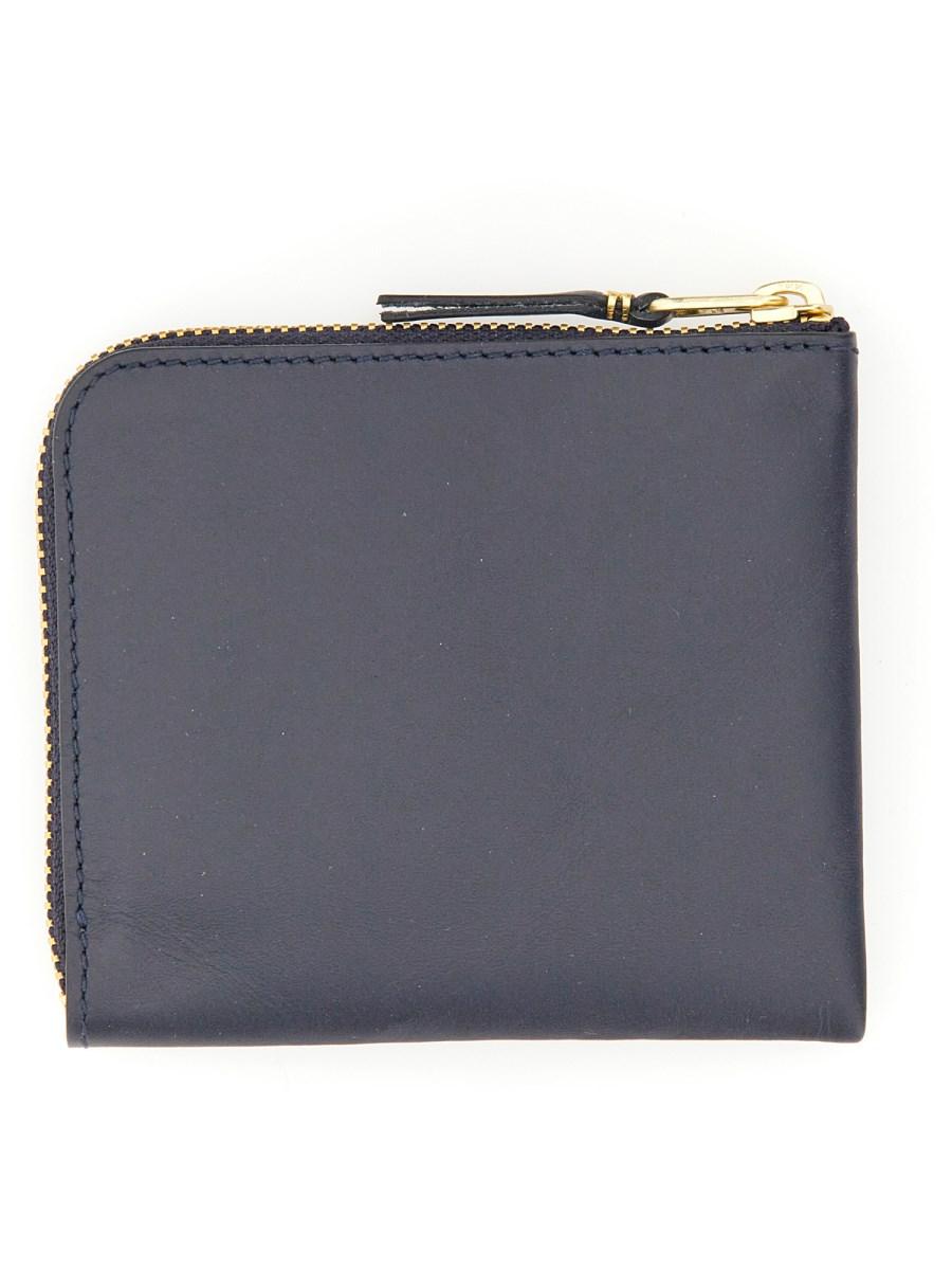 COMME DES GARCONS WALLET PORTAFOGLIO IN PELLE CON ZIP Offerte speciali