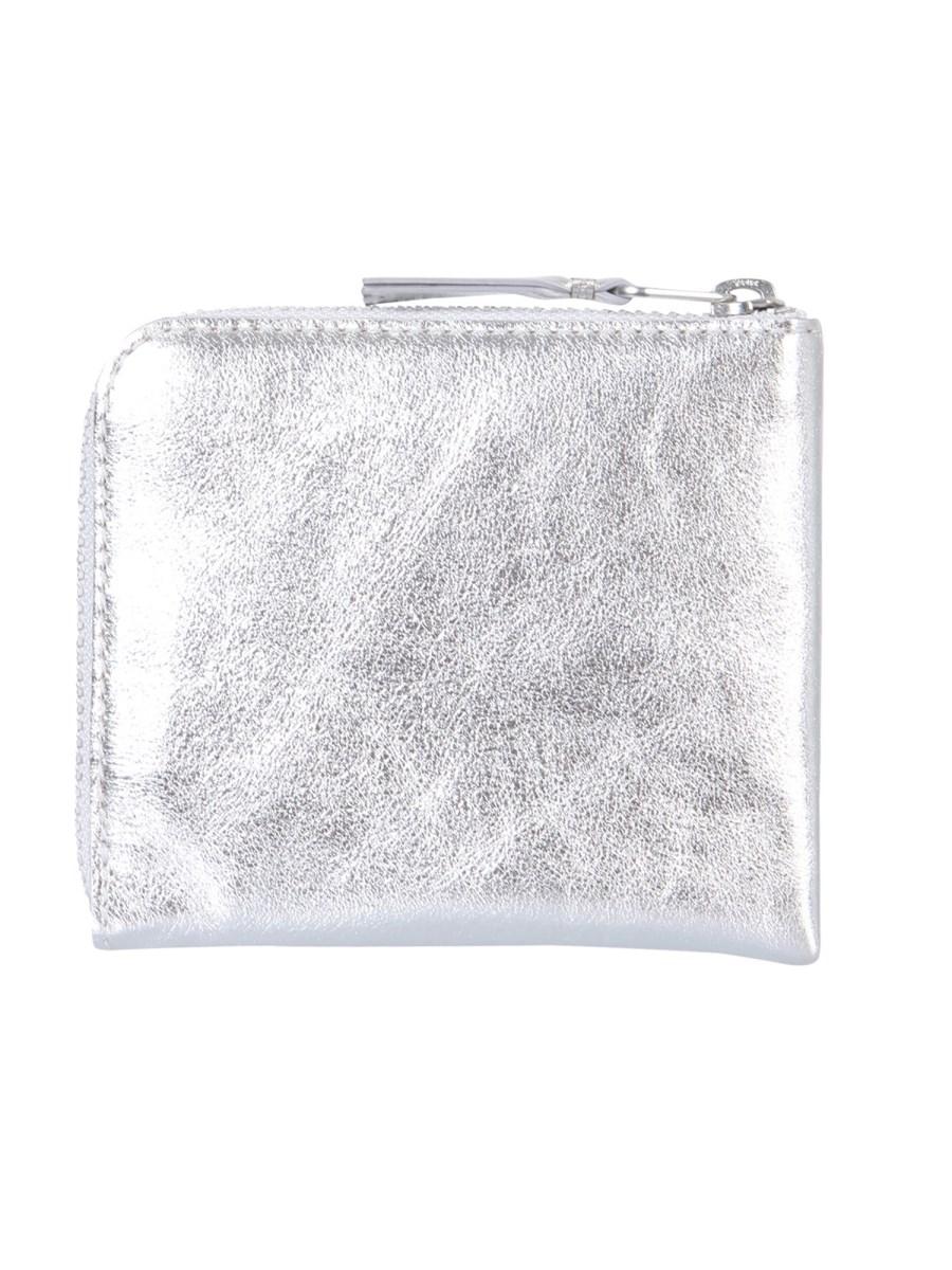 COMME DES GARCONS WALLET PORTAFOGLIO IN PELLE CON ZIP Sconti VIP