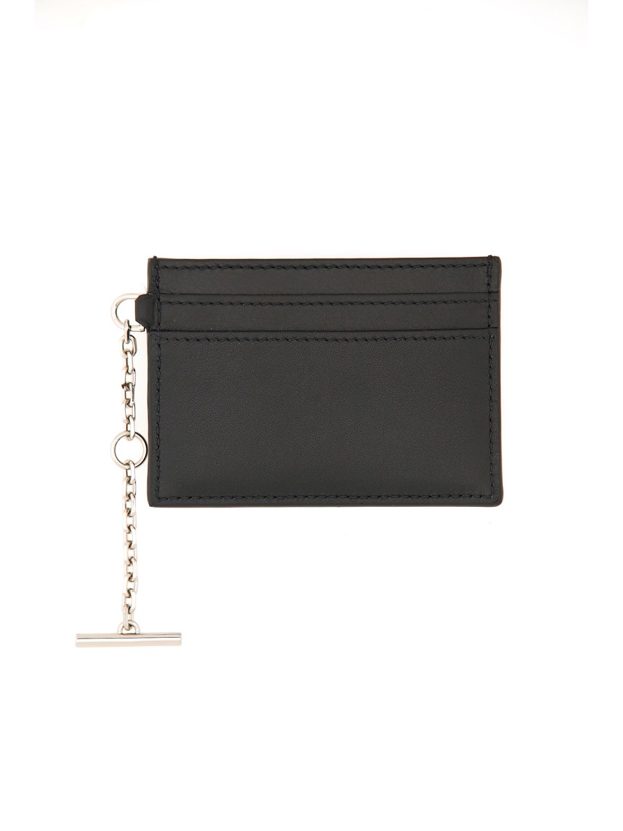 ALEXANDER McQUEEN PORTACARTE "SLING" IN PELLE Solo un giorno rimasto