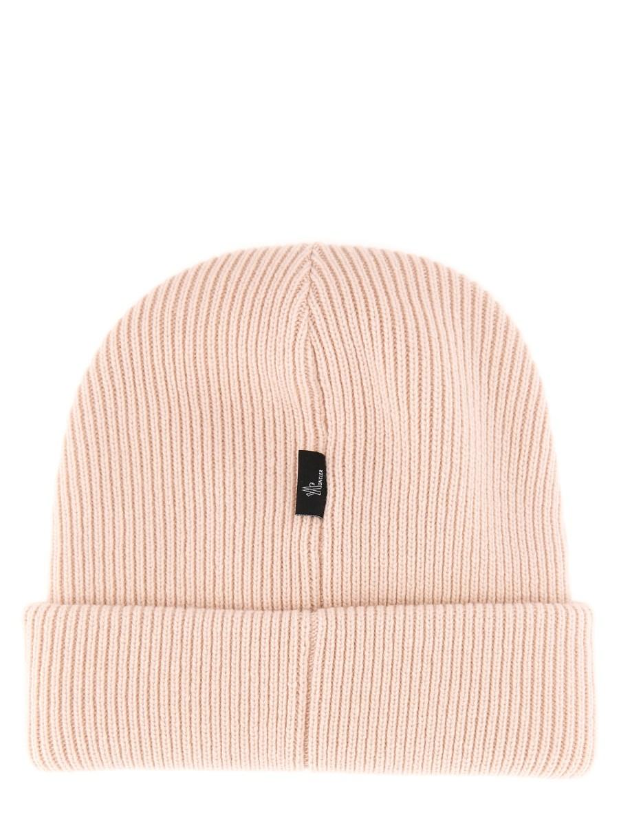 MONCLER GRENOBLE CAPPELLO BEANIE CON LOGO In vendita