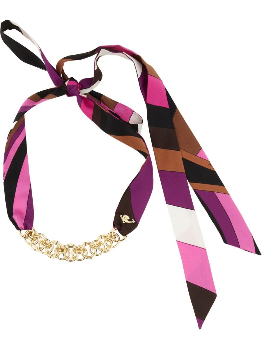 PUCCI BANDEAU CON CATENA Spedizione Gratuita