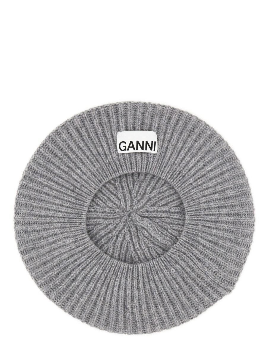 GANNI BERRETTO IN MAGLIA A COSTE DI LANA Acquista Ora