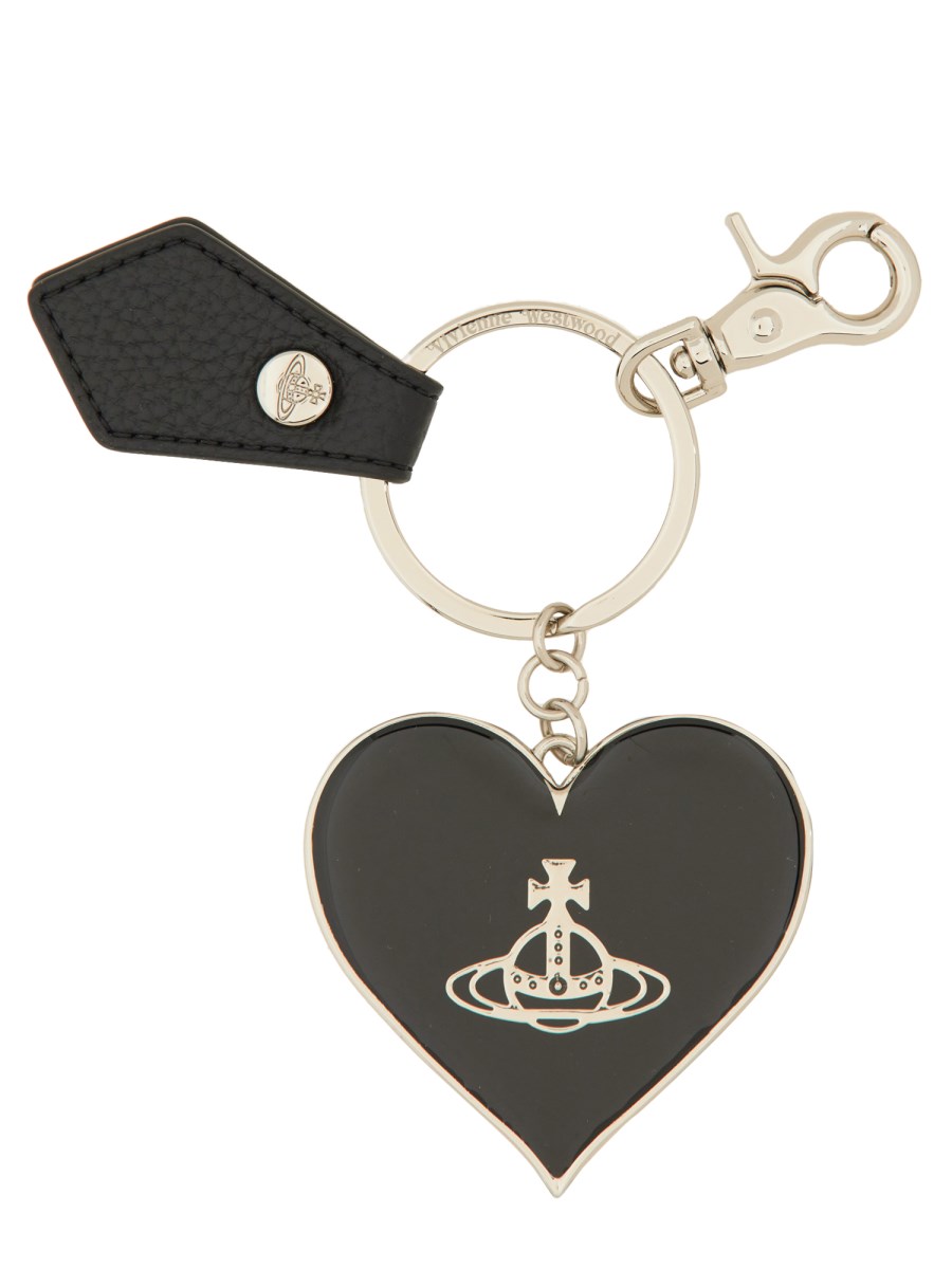 VIVIENNE WESTWOOD PORTACHIAVE "MIRROR HEART" Offerta