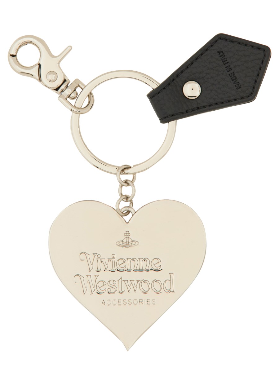 VIVIENNE WESTWOOD PORTACHIAVE "MIRROR HEART" Offerta