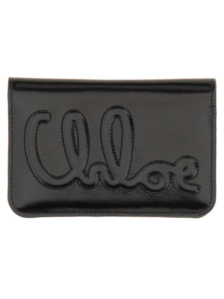 CHLOE&#39; PORTAFOGLIO CON LOGO Negozio
