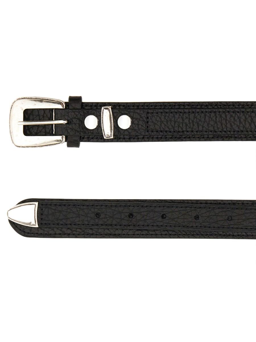 LEMAIRE CINTURA MINIMAL WESTERN IN PELLE Moda