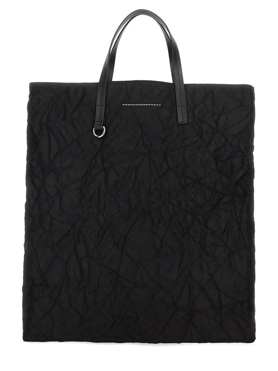 MM6 MAISON MARGIELA BORSA SHOPPING CON LOGO Offerta Giorno del Papà