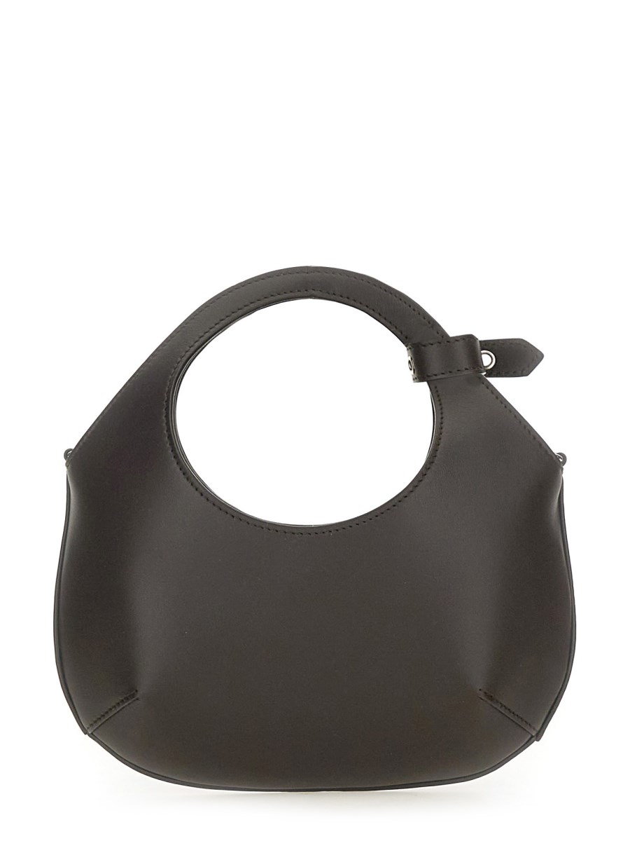 COURREGES BORSA "HOLY" MINI IN PELLE Vendita calda