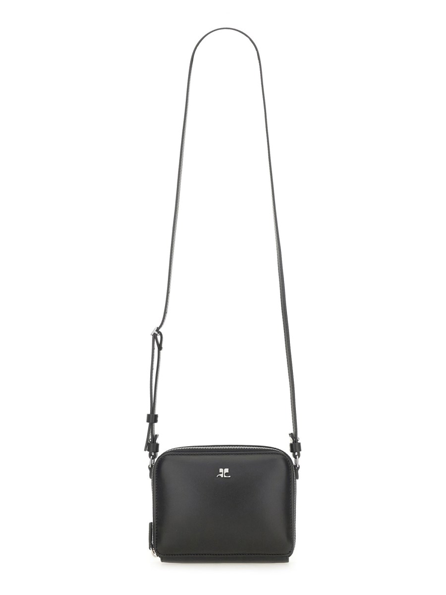 COURREGES BORSA IN PELLE CON CATENA Latest fashion