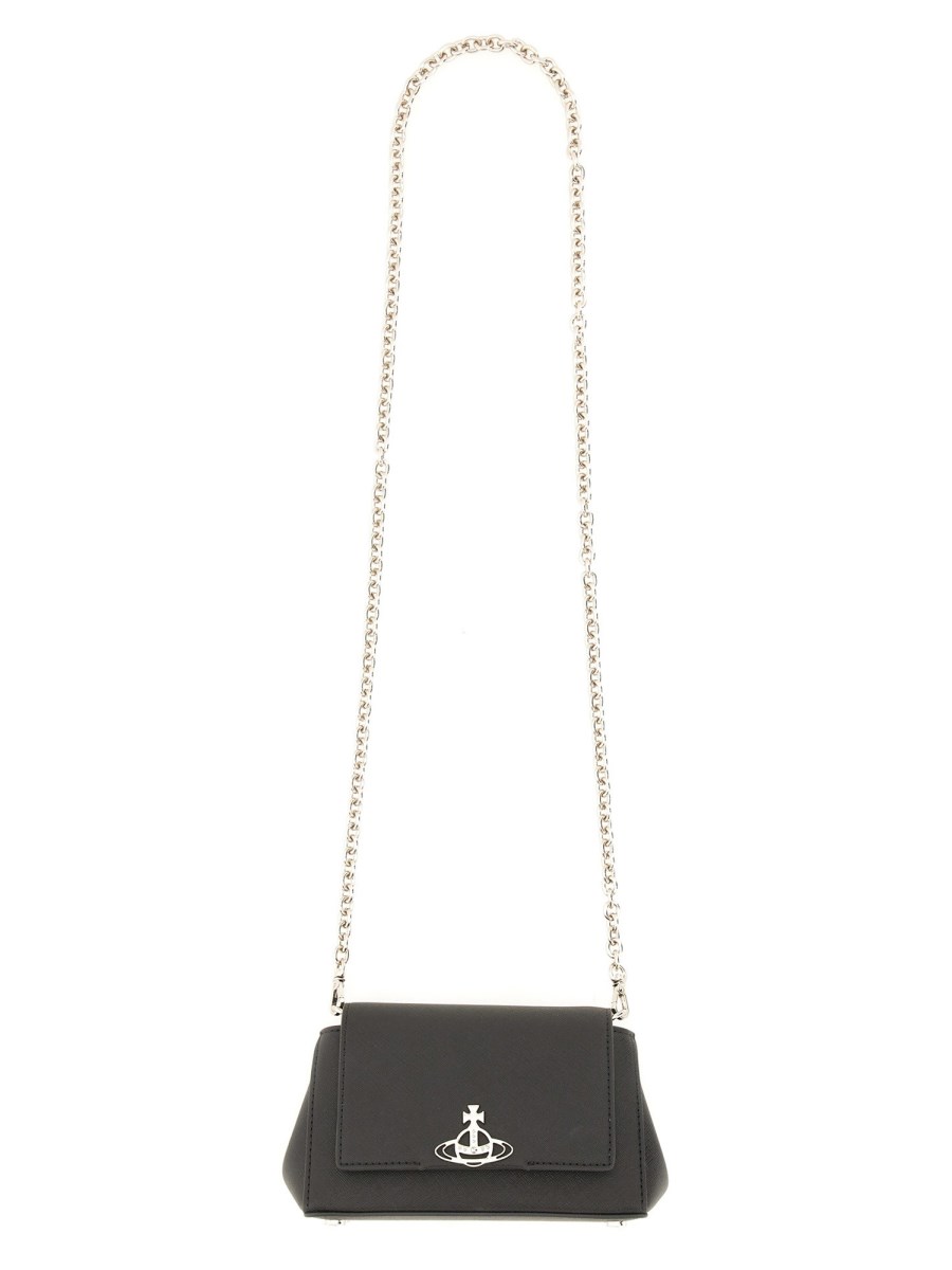 VIVIENNE WESTWOOD BORSA SMALL HAZEL IN ECO PELLE Duty-free