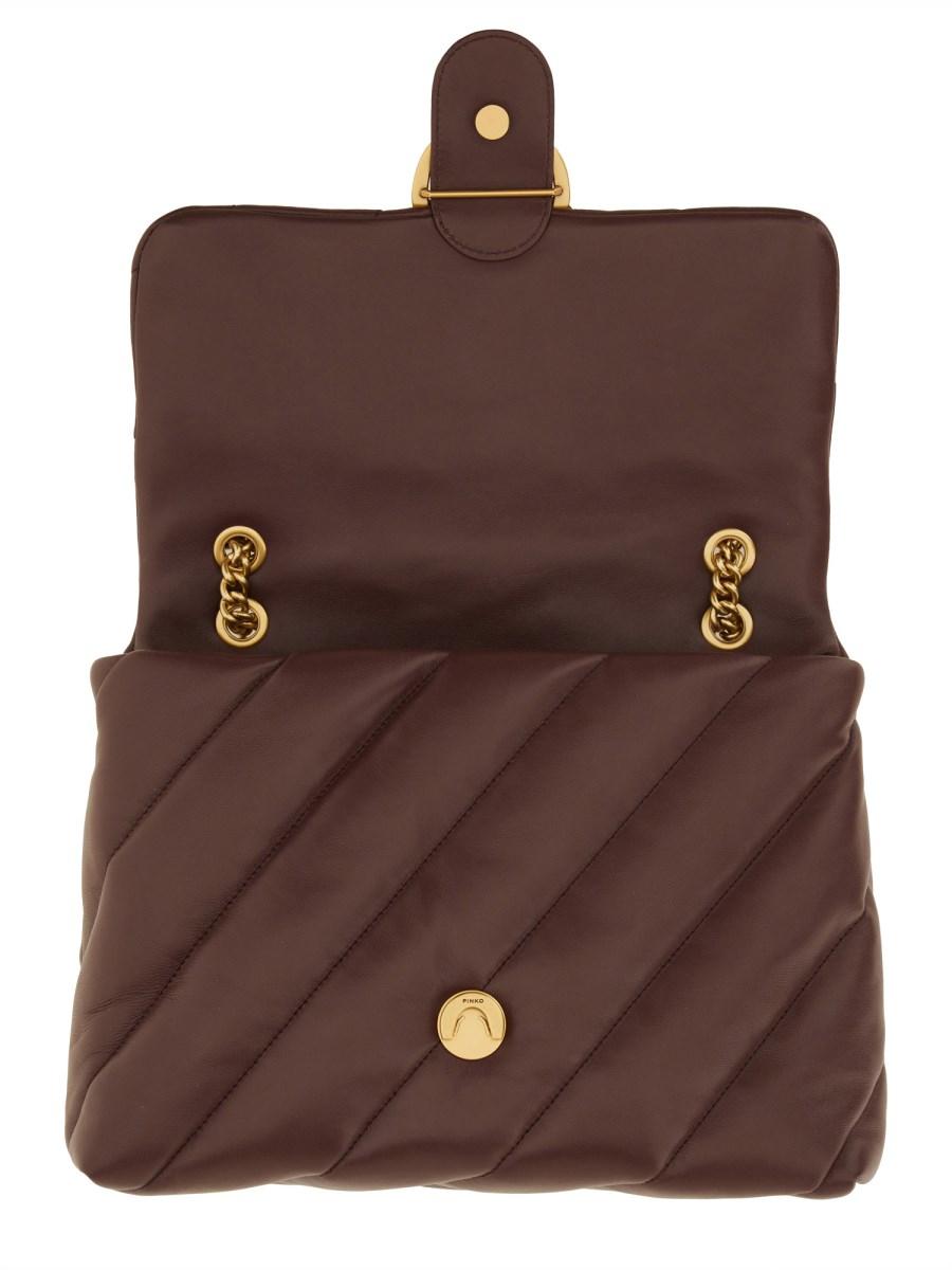 PINKO BORSA BIG LOVE IN PELLE PUFF MAXI QUILT Italy