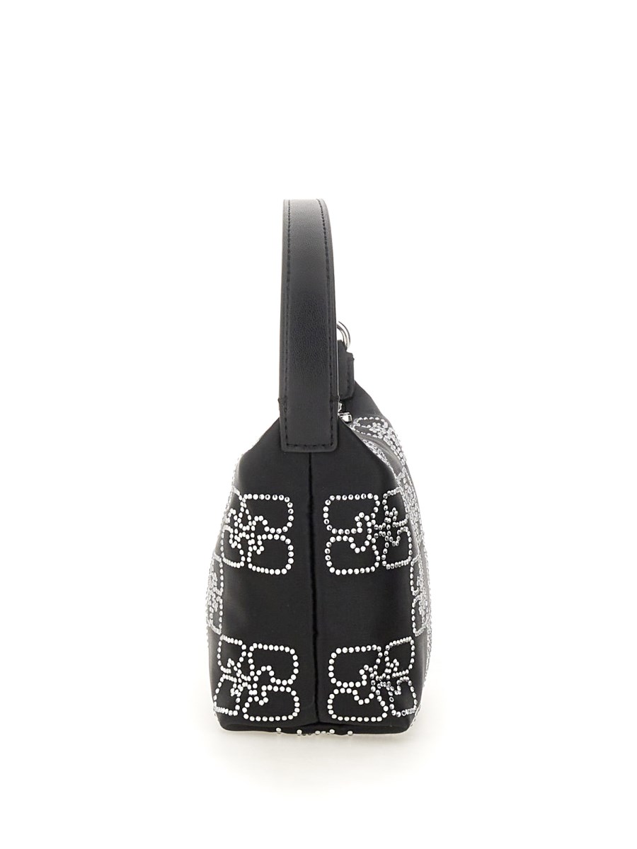 GANNI BORSA "BUTTERFLY" SMALL IN SATIN SPARKLE Shopping Online