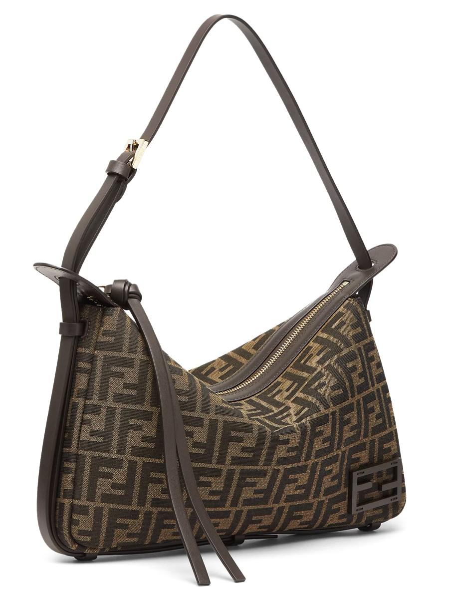 FENDI BORSA "SIMPLY" FENDI MEDIUM IN TESSUTO JACQUARD FF Convenienza