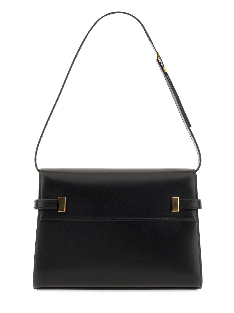 SAINT LAURENT BORSA MANHATTAN SMALL IN PELLE Sconto