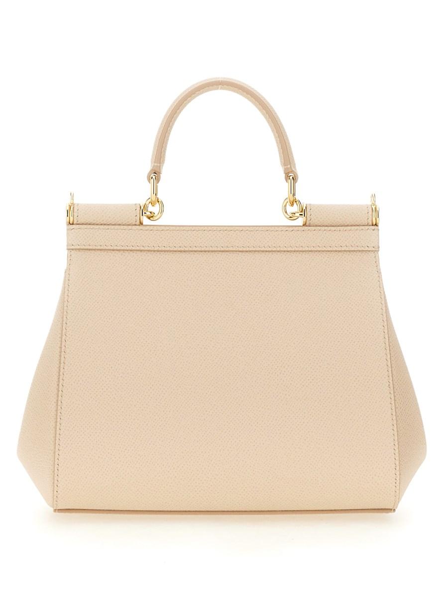 DOLCE & GABBANA BORSA "SICILY" MEDIUM IN PELLE In Vendita
