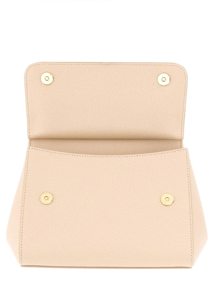 DOLCE & GABBANA BORSA "SICILY" MEDIUM IN PELLE In Vendita